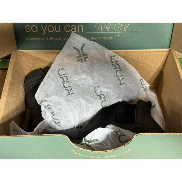 NIB KURU Women's FLEX Astra Size 9 M Black Comfort Shoes New In Box Foot Care - Picture 10 of 11